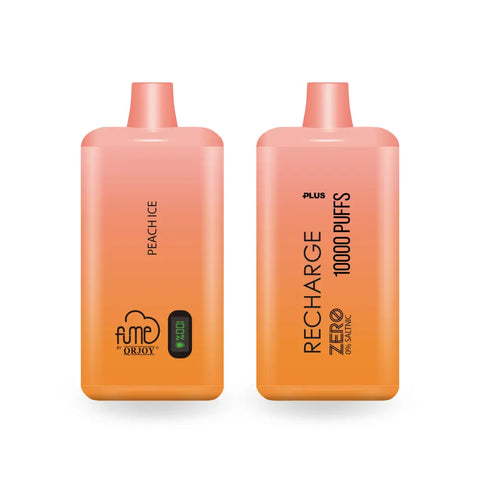 Fume Recharge Zero +PLUS 10000 Puffs - Peach Ice