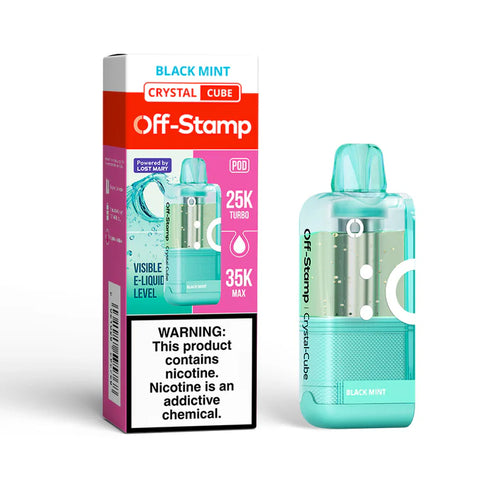 Off-Stamp Crystal-Cube Pod 35K Puffs