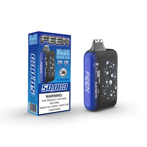 FEEN 5% 50K Puffs - Blue Razz Ice