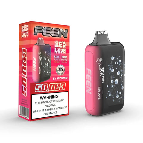 FEEN 5% 50K Puffs - Red Love