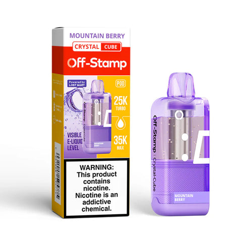 Off-Stamp Crystal-Cube Pod 35K Puffs