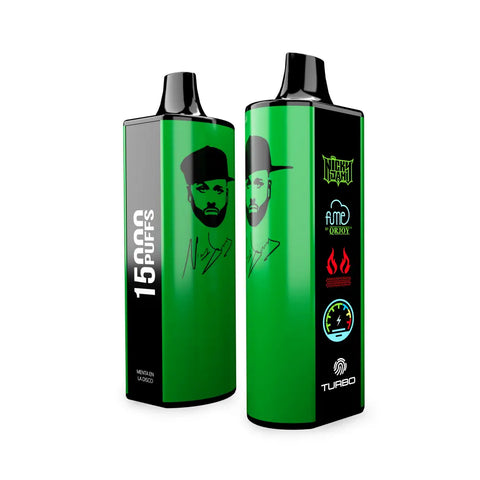 Nicky Jam x Fume 15000 Puffs - Menta En La Disco/Mint Ice