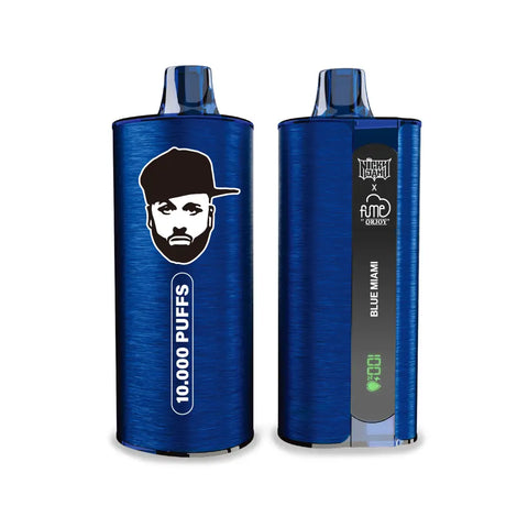 Nicky Jam x Fume 10000 Puffs - Blue Miami/Blueberry Mint