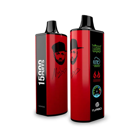 Nicky Jam x Fume 15000 Puffs - Ojos Rojos/Cherry and Berries