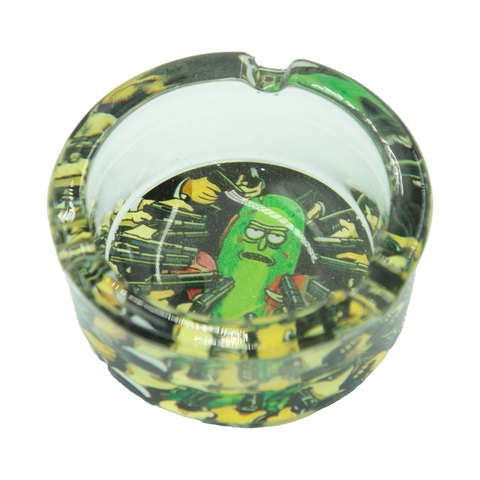 Rick & Morty Glass Ashtray