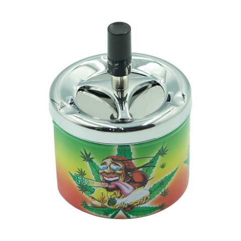 SpinTop Metal Ashtray – Pop Series