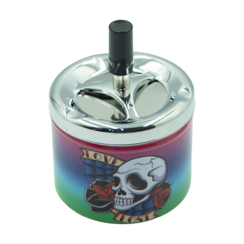 SpinTop Metal Ashtray – Pop Series