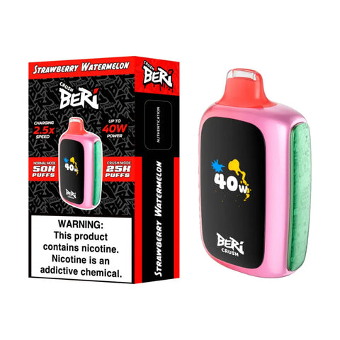 Beri Crush 50K Puffs - Strawberry Watermelon