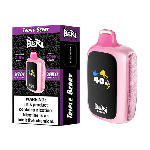 Beri Crush 50K Puffs - Triple Berry