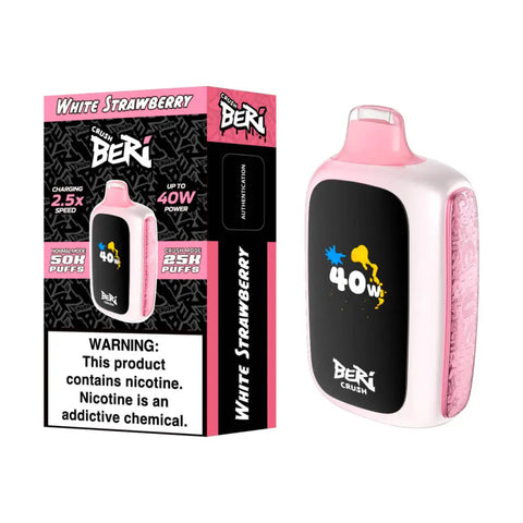 Beri Crush 50K Puffs - White Strawberry