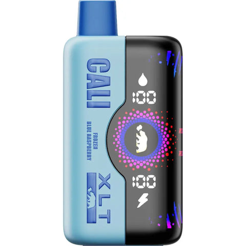 Calli Blue Raspberry Cali XLT 40K Puffs Dual Mesh Disposable Vape – Vape Daddy