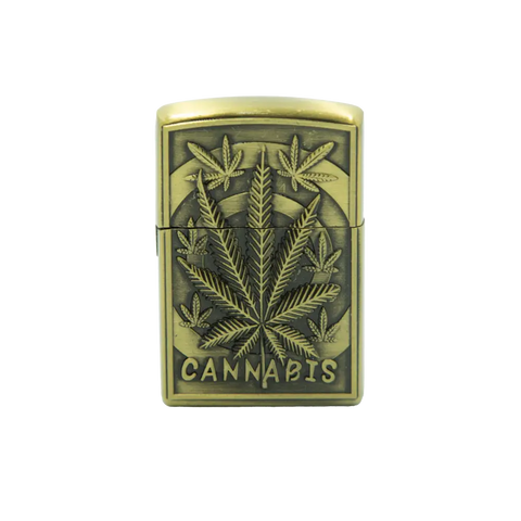 Cannabis Relief Lighter - Gold