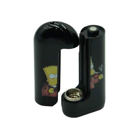 Cartridge Flip Battery – Cartoon Edition - Bart Simpsons – Black