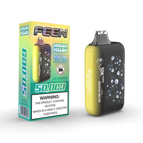 FEEN 5% 50K Puffs - Dragon Melon