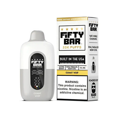 Fifty Bar 20k Puffs - Gummy Whip