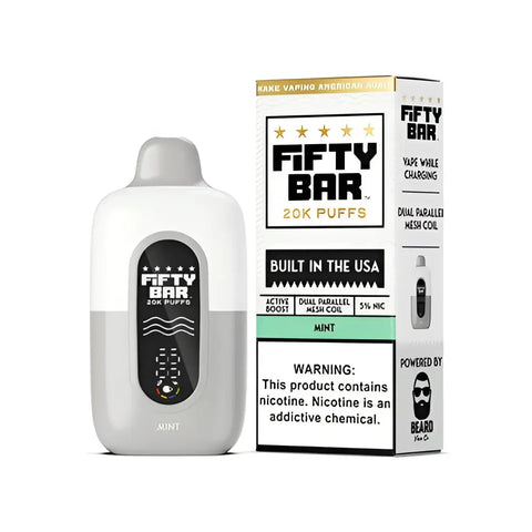 Fifty Bar 20k Puffs - Mint