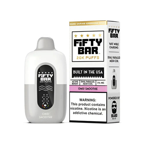 Fifty Bar 20k Puffs - OMG- Smoothie