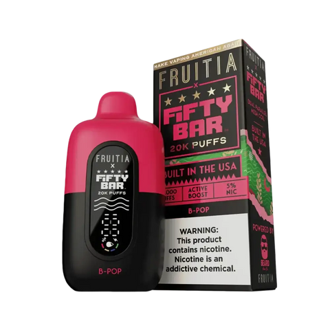 Fifty Bar x Fruitia 20k Puffs - Apple Cronut