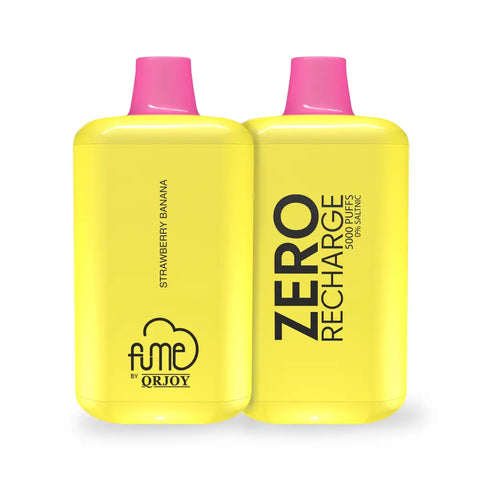 Fume Recharge Zero 5000 Puffs - Strawberry Banana