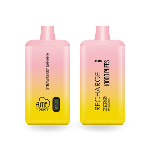 Fume Recharge Zero +PLUS 10000 Puffs - Strawberry Banana