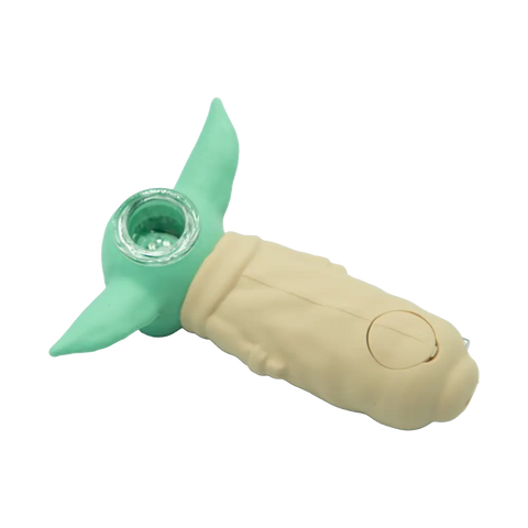 Fun Silicone Hand Pipe Collection - Space Baby