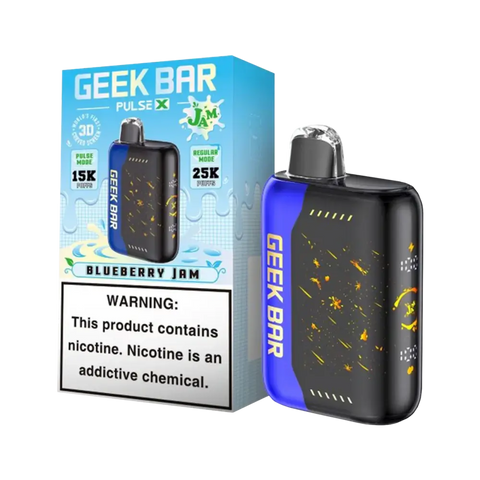 Geek Bar Pulse X Jam Edition 25000 Puffs - Blueberry Jam
