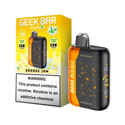 Geek Bar Pulse X Jam Edition 25000 Puffs - Orange Jam