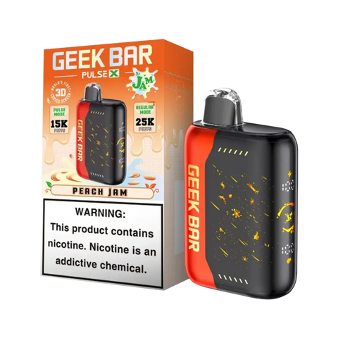 Geek Bar Pulse X Jam Edition 25000 Puffs - Peach Jam