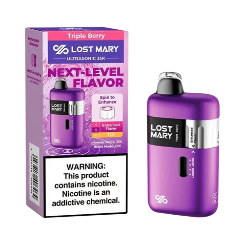 Lost Mary Ultrasonic 35k Puffs - Tripple Berry