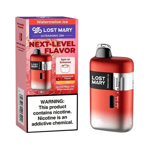 Lost Mary Ultrasonic 35k Puffs - Watermelon Ice