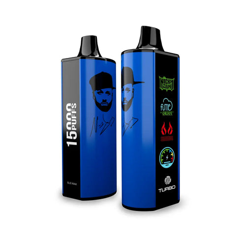 Nicky Jam x Fume 15000 Puffs - Blue Miami/Blueberry Mint