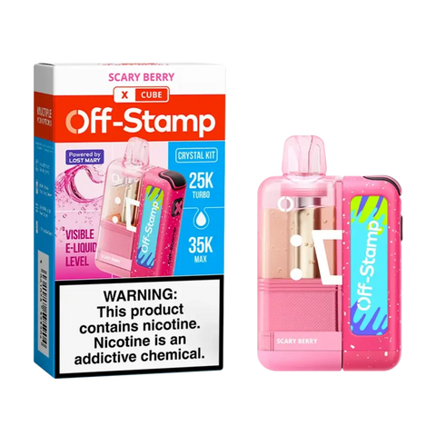 Off-Stamp X-Cube Crystal Kit 35K Puffs - Scary Berry