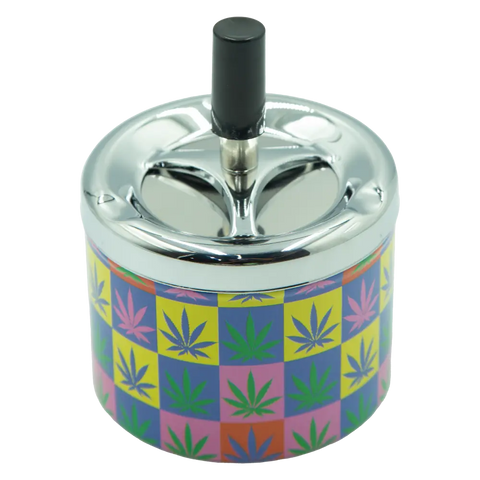 SpinTop Metal Ashtray – Pop Series - Option 5