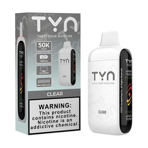TYN 50K Puffs - Clear