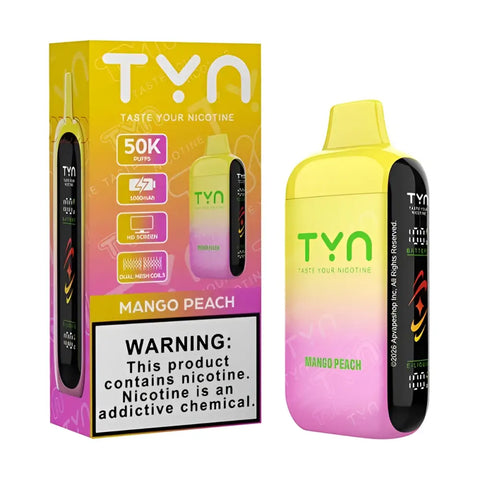 TYN 50K Puffs - Mango Peach