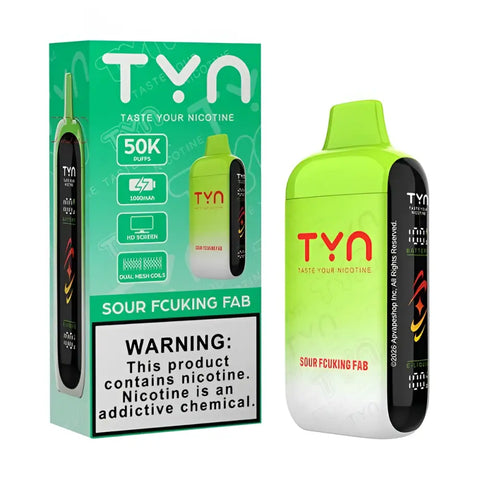 TYN 50K Puffs - Sour Fcuking FAB